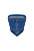 As It Was Strapless Denim Top